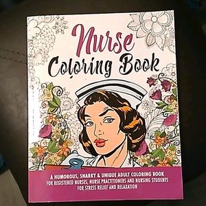 Adult nurse coloring book